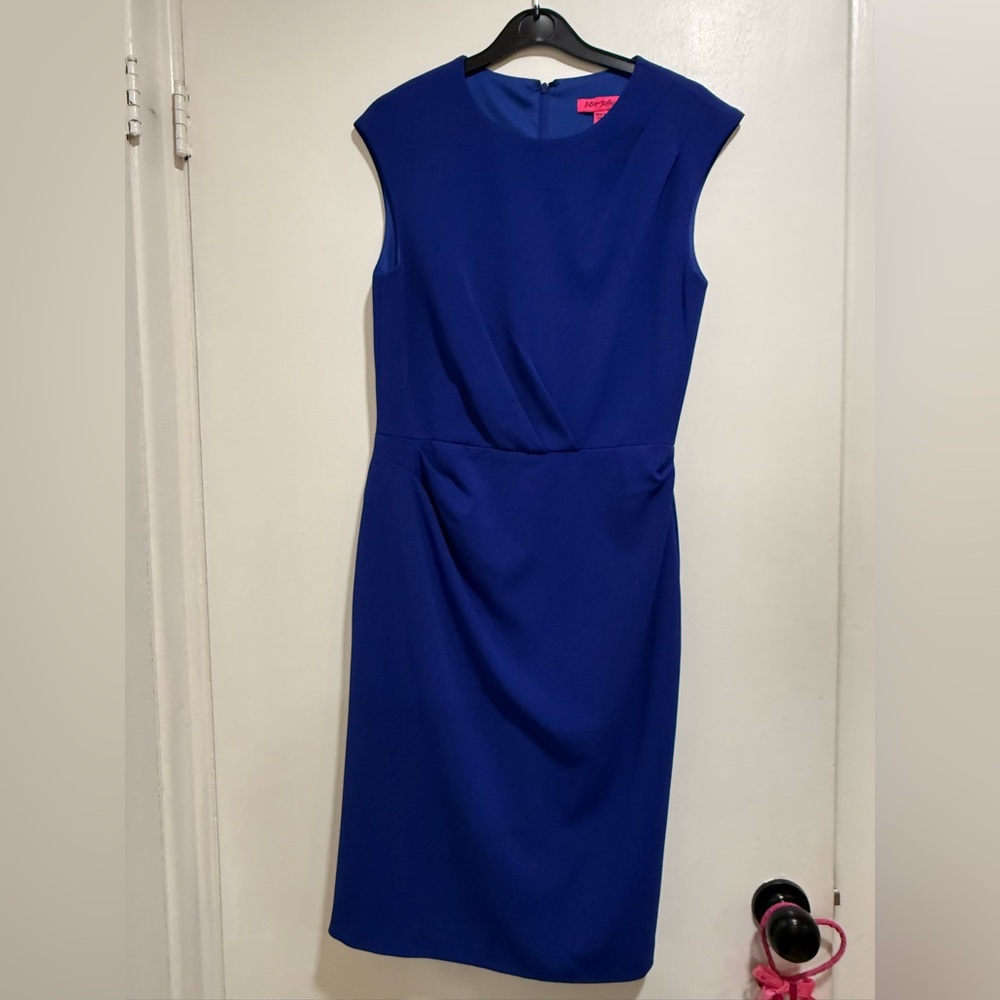Betsey Johnson Royal Blue Midi Dress